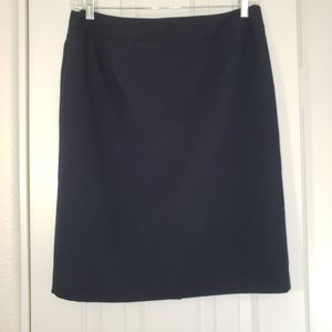 Calvin Klein Dark Navy Pencil Skirt